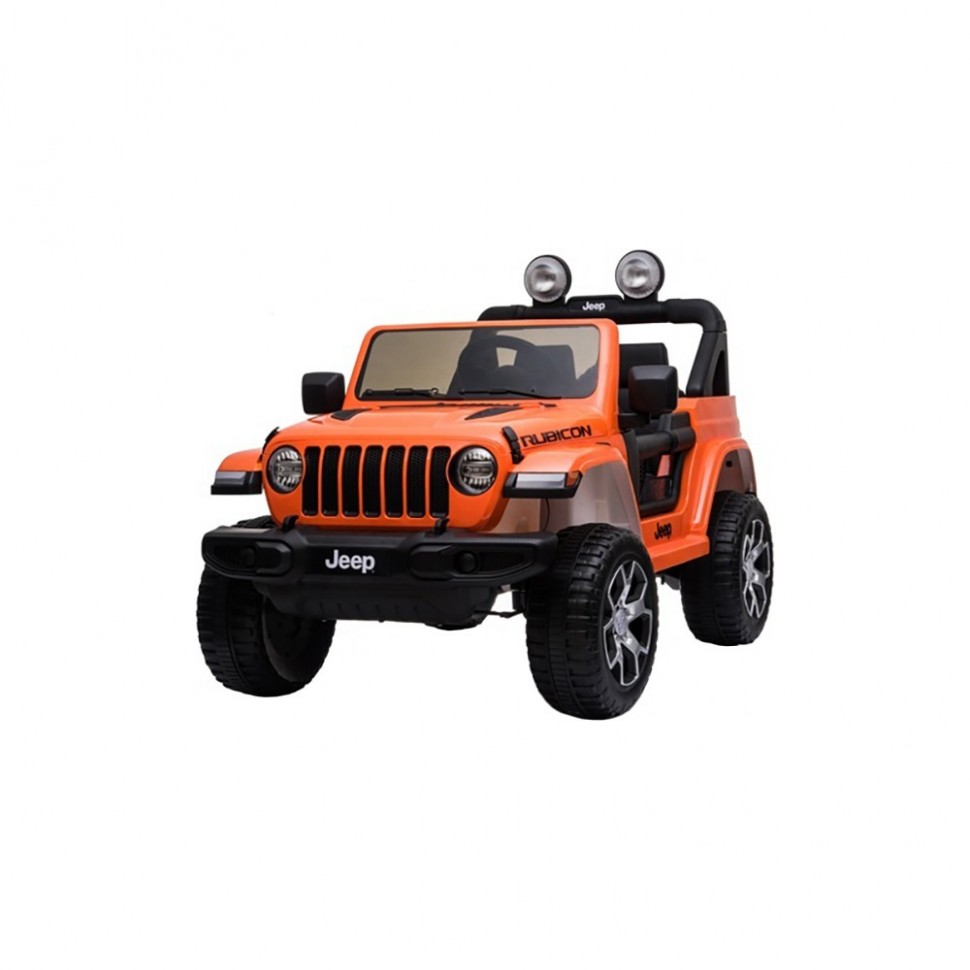 Детский электромобиль Toyland Jeep Rubicon DK-JWR555 оранжевый Детский электромобиль Toyland Jeep Rubicon DK-JWR555 оранжевый