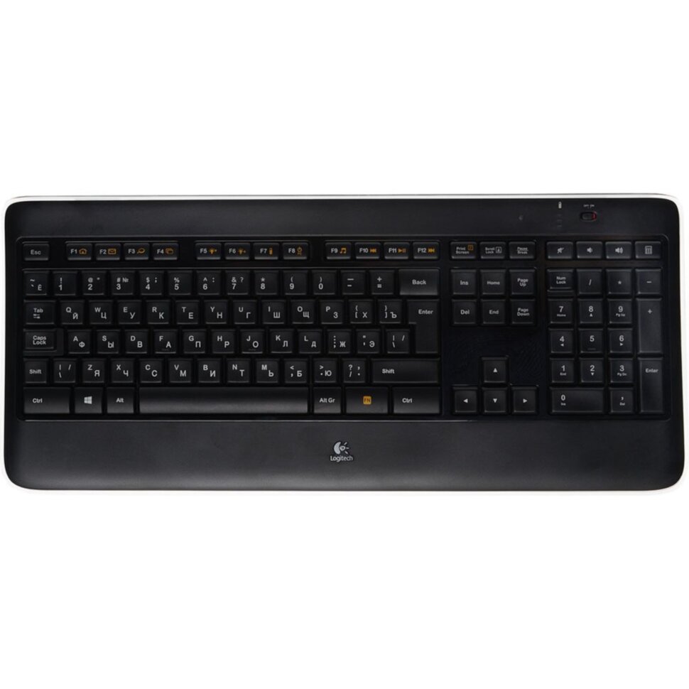 Клавиатура Logitech K800 Wireless Illuminated (920-002395) Клавиатура Logitech K800 Wireless Illuminated (920-002395)