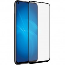 Защитное стекло Red Line для Huawei P40 Lite E Full Screen Tempered Glass Full Glue, чёрная рамка