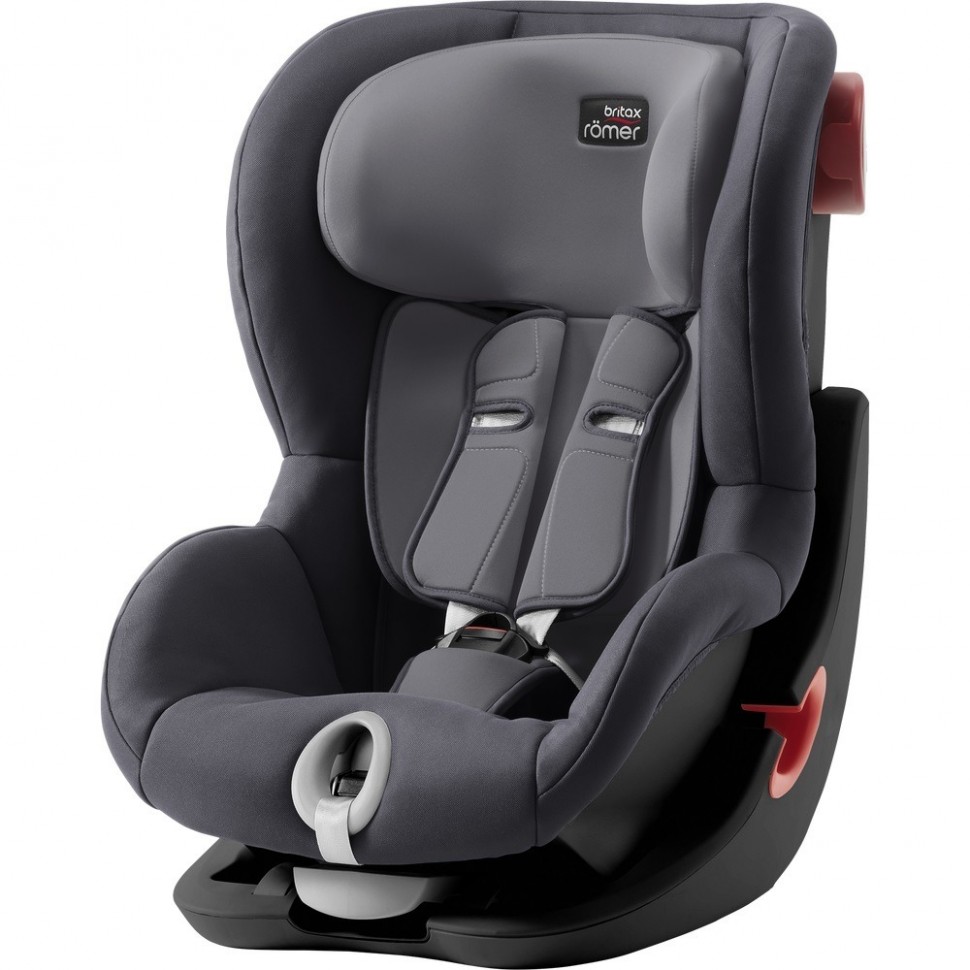 Детское автокресло Britax Roemer King II Black Series Storm Grey Trendline Детское автокресло Britax Roemer King II Black Series Storm Grey Trendline