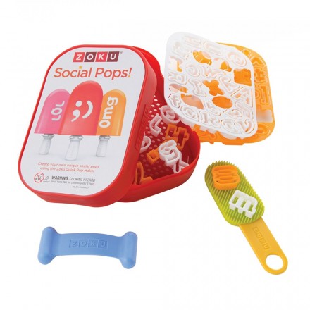 Набор для украшения мороженого Zoku Social Media Kit ZK112