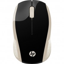 Компьютерная мышь HP 200 gold (2HU83AA)