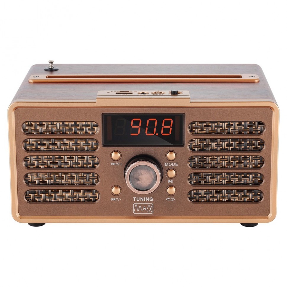Радиоприемник MAX MR-362 Wood Радиоприемник MAX MR-362 Wood