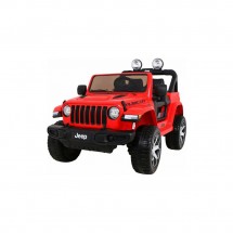 Детский электромобиль Toyland Jeep Rubicon DK-JWR555 красный