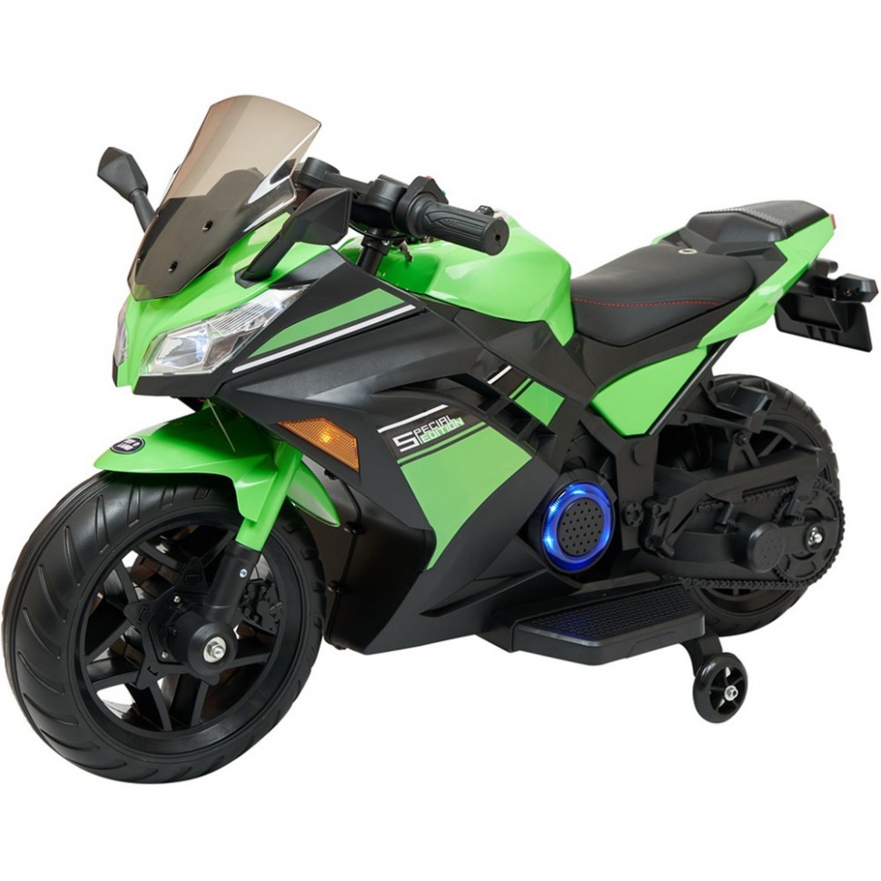 Детский мотоцикл Toyland Moto YEG1247 зелёный Детский мотоцикл Toyland Moto YEG1247 зелёный