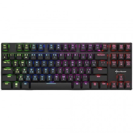 Клавиатура Sharkoon PureWriter TKL RGB Kailh Blue switches