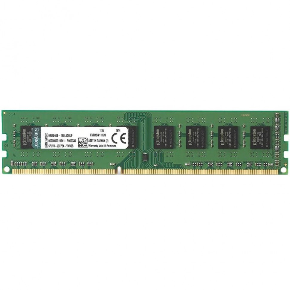 Оперативная память Kingston 8GB DDR3 (KVR16N11H/8WP) Оперативная память Kingston 8GB DDR3 (KVR16N11H/8WP)