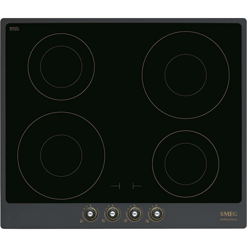Варочная поверхность Smeg SI764AOM Cortina Варочная поверхность Smeg SI764AOM Cortina