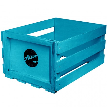 Ящик для пластинок Alive Audio Nature, Blue