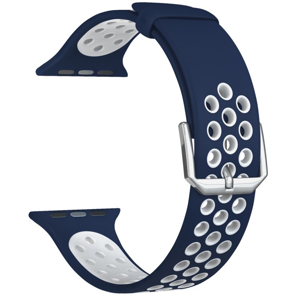 Ремешок для умных часов Lyambda Alioth 38/40 мм, синий (DS-APS01-21-40-BW) Ремешок для умных часов Lyambda Alioth 38/40 мм, синий (DS-APS01-21-40-BW)