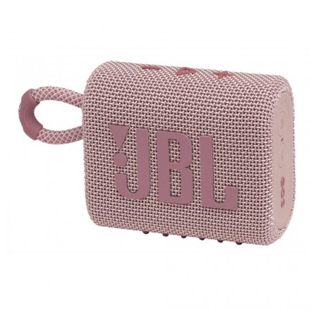 Портативная акустика JBL GO3 Pink