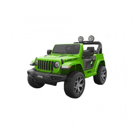 Детский электромобиль Toyland Jeep Rubicon DK-JWR555 зеленый