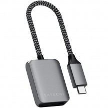 Переходник Satechi ST-UCAPDAM USB Type-C - Audio PD Charger Adapter, серый космос