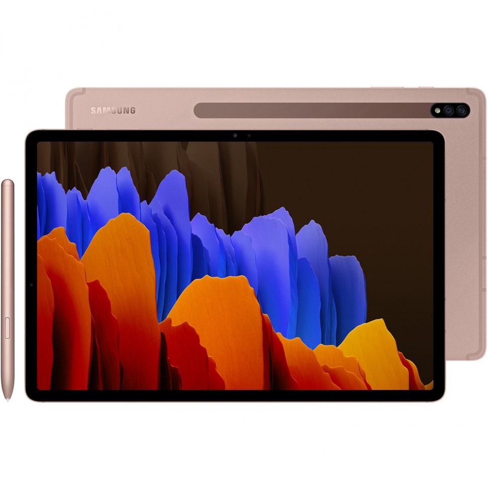 Планшет Samsung Galaxy Tab S7+ 12.4 LTE 128 ГБ бронза (SM-T975NZNASER) Планшет Samsung Galaxy Tab S7+ 12.4 LTE 128 ГБ бронза (SM-T975NZNASER)